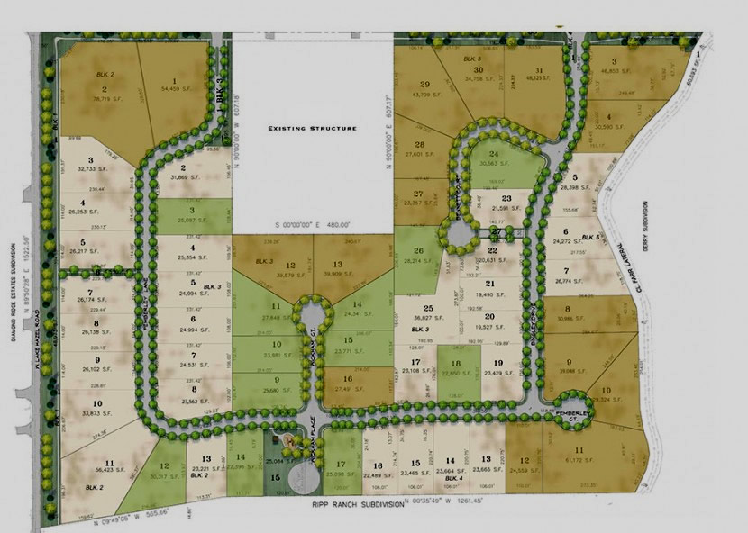 The Keep Subdivision Meridian Idaho. Plat Map